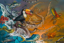 "PATH OF THE SEA" Canvas Edition