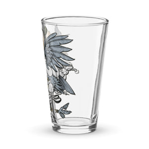 "Friend of Crows" Shaker pint glass