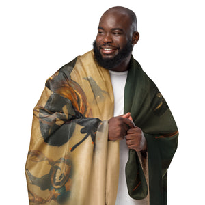"Tricky Treators" Sherpa blanket