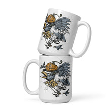 "Friend of Crows" White glossy mug