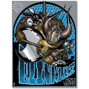 "Blink 182 - 20 Years" Screen Print