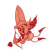 Stabby Valentine Bubble-free stickers