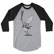 Classic Stabby 3/4 Sleeve Raglan Shirt